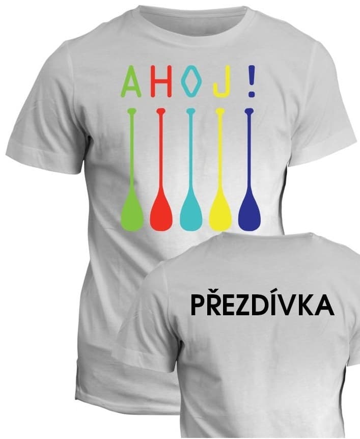 Vodácké triko - Ahoj