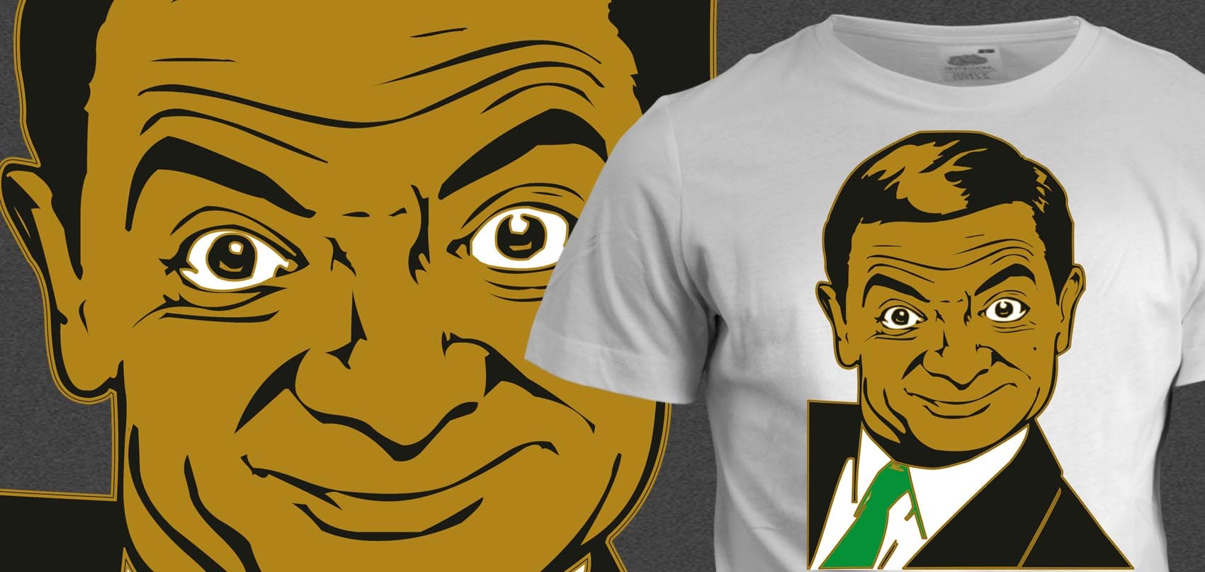 Tričko s potiskem Mr. Bean