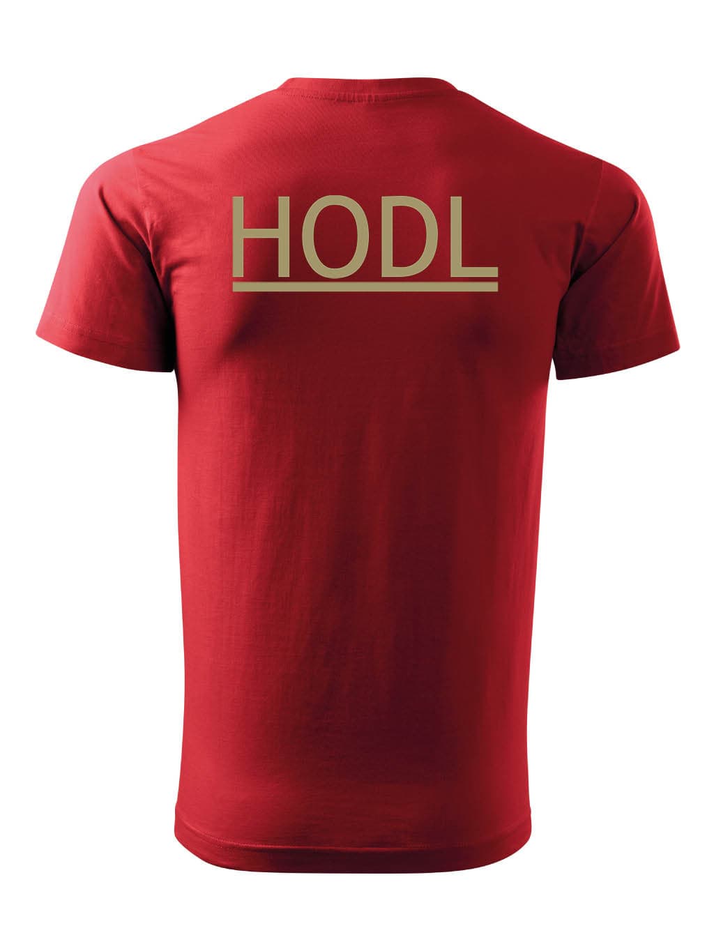Tričko s potiskem Bitcoin Hodl