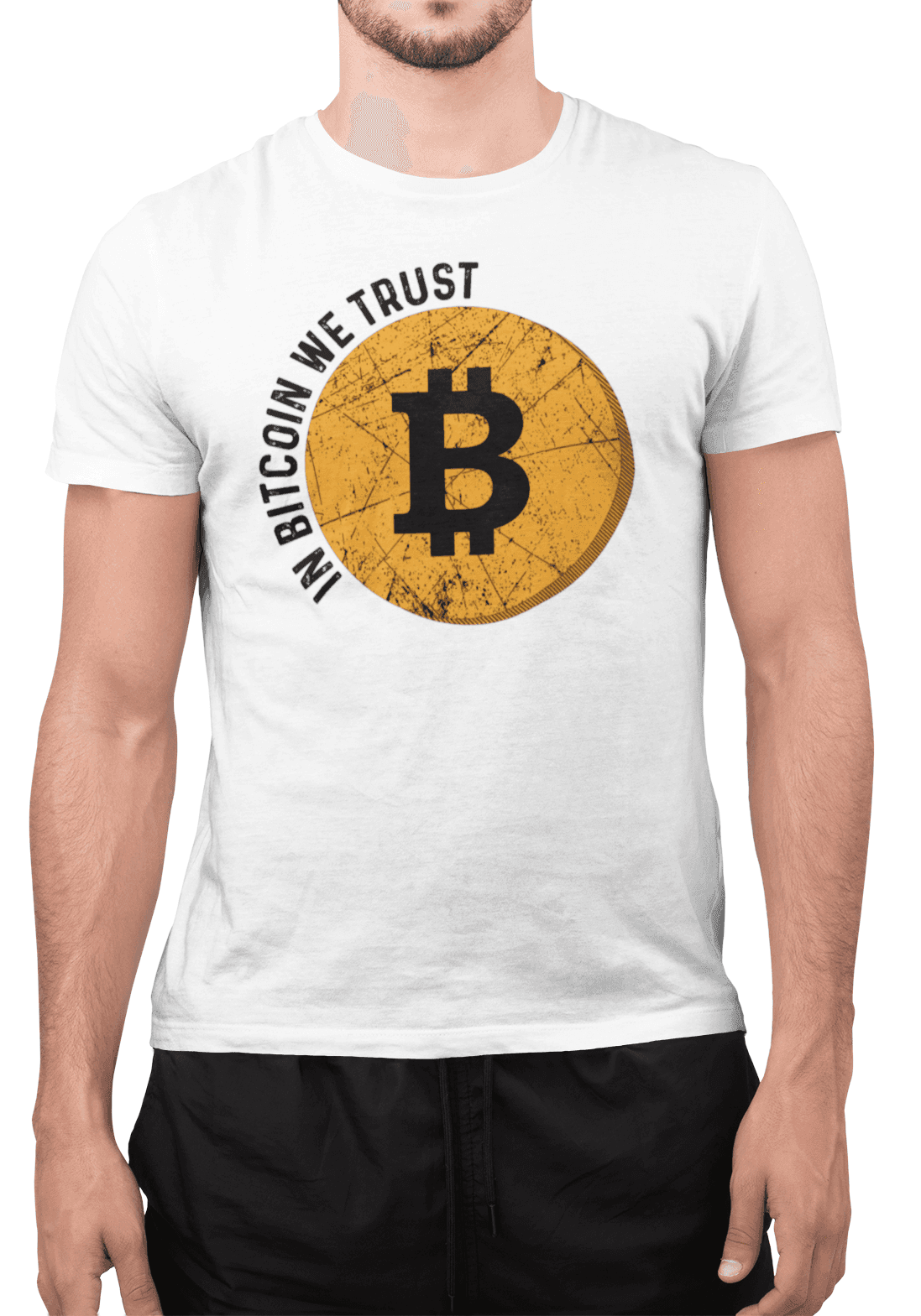Tričko s potiskem In bitcoin we trust