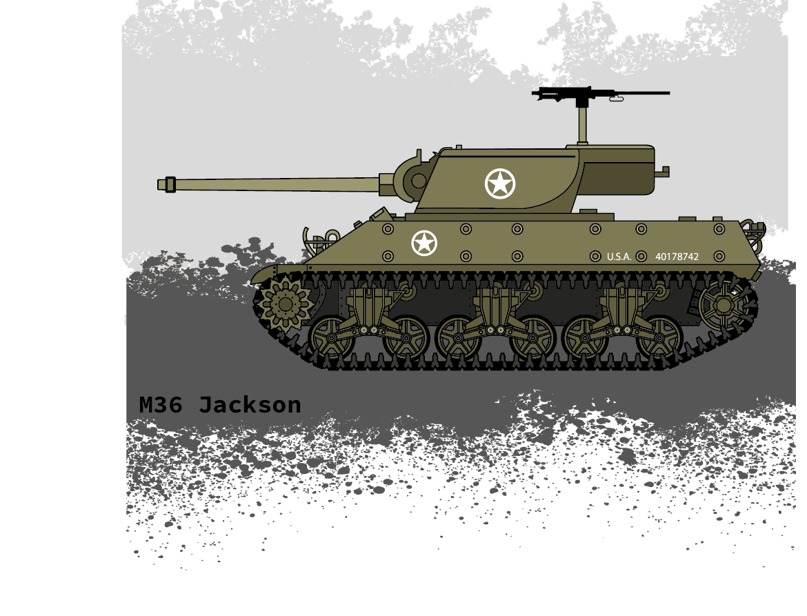 min M36 jackson tmavy