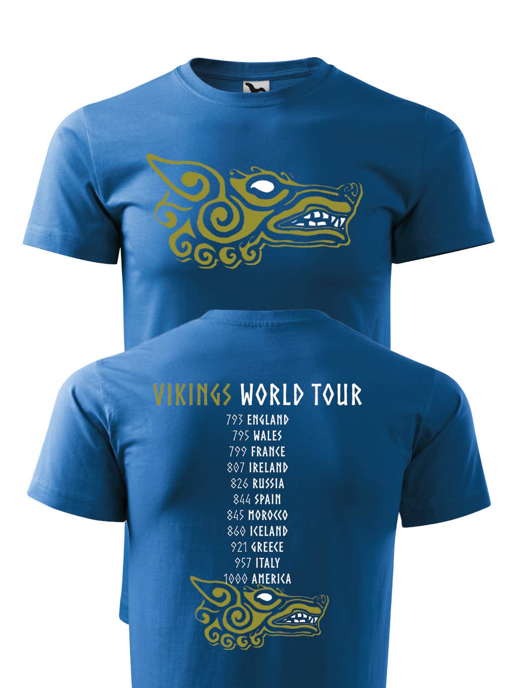 Tričko Vikingové - Vikings World Tour