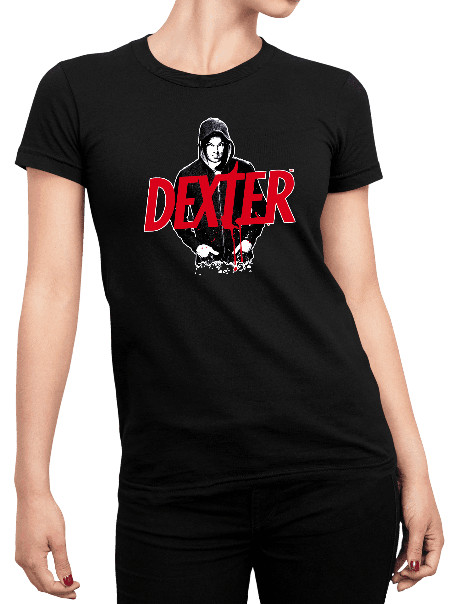 dexter cerne triko