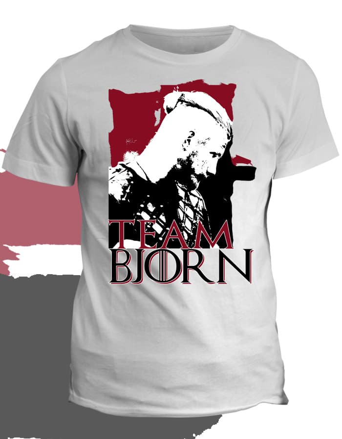 Tričko Vikingové - Team Bjorn