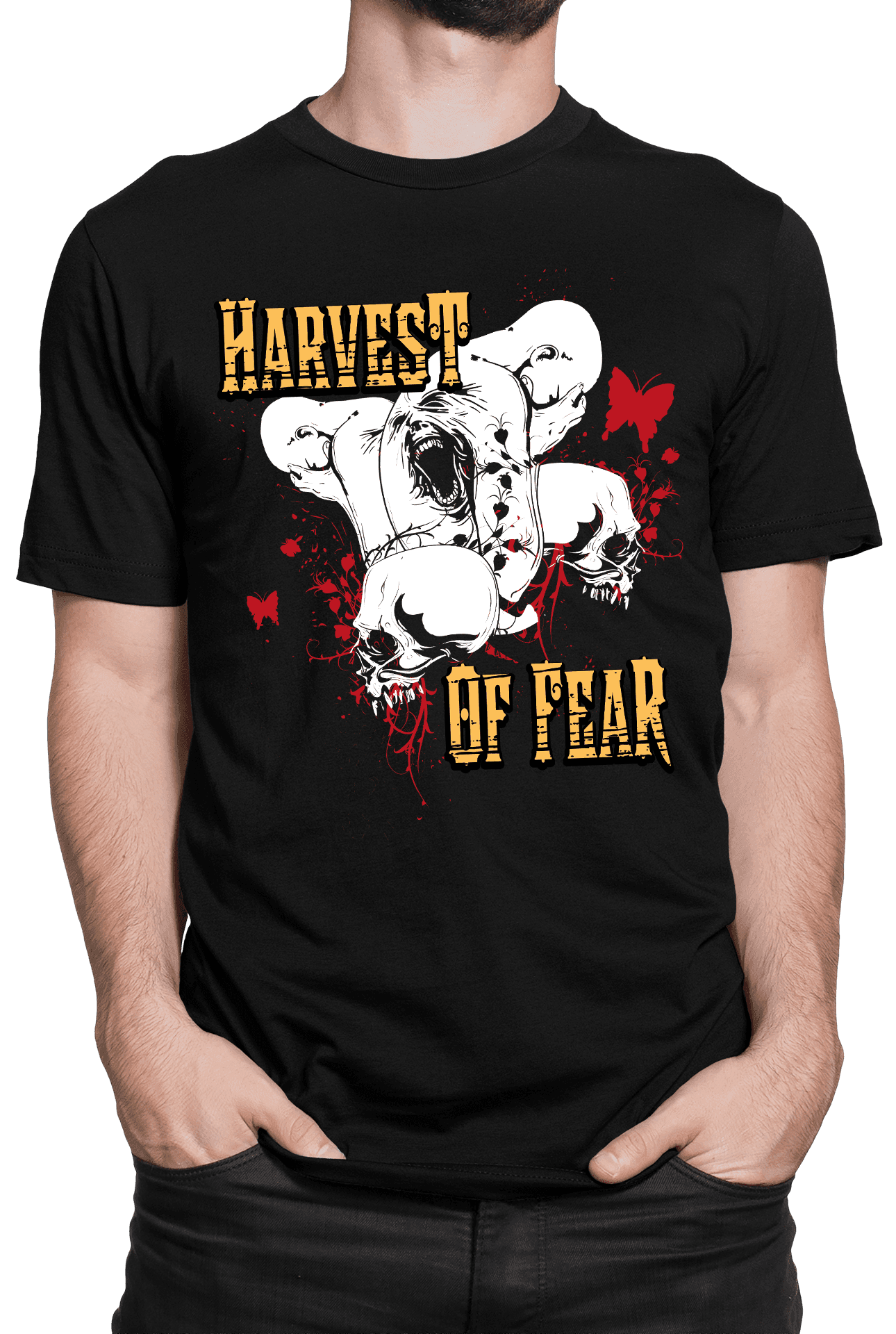 Tričko s potiskem Harvest Of Fear