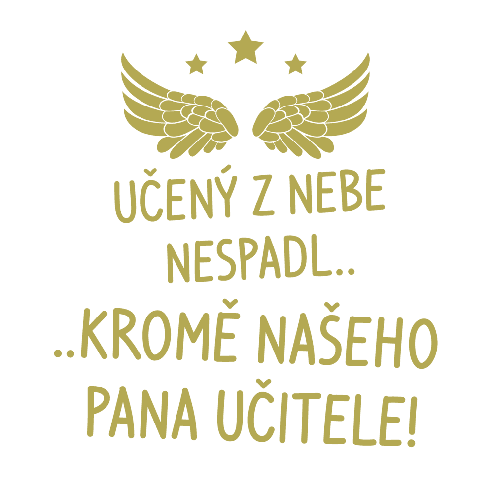uceny z nebe nespadl krome naseho pana ucitele