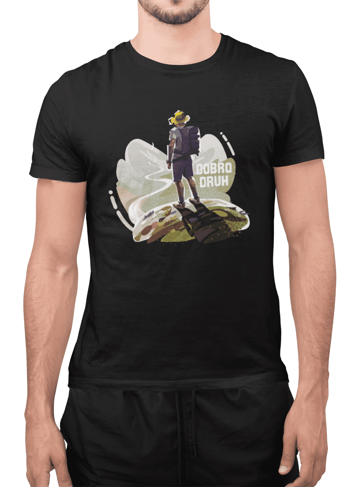 t shirt mockup of a man standing at a studio 2367 el1 (1) min