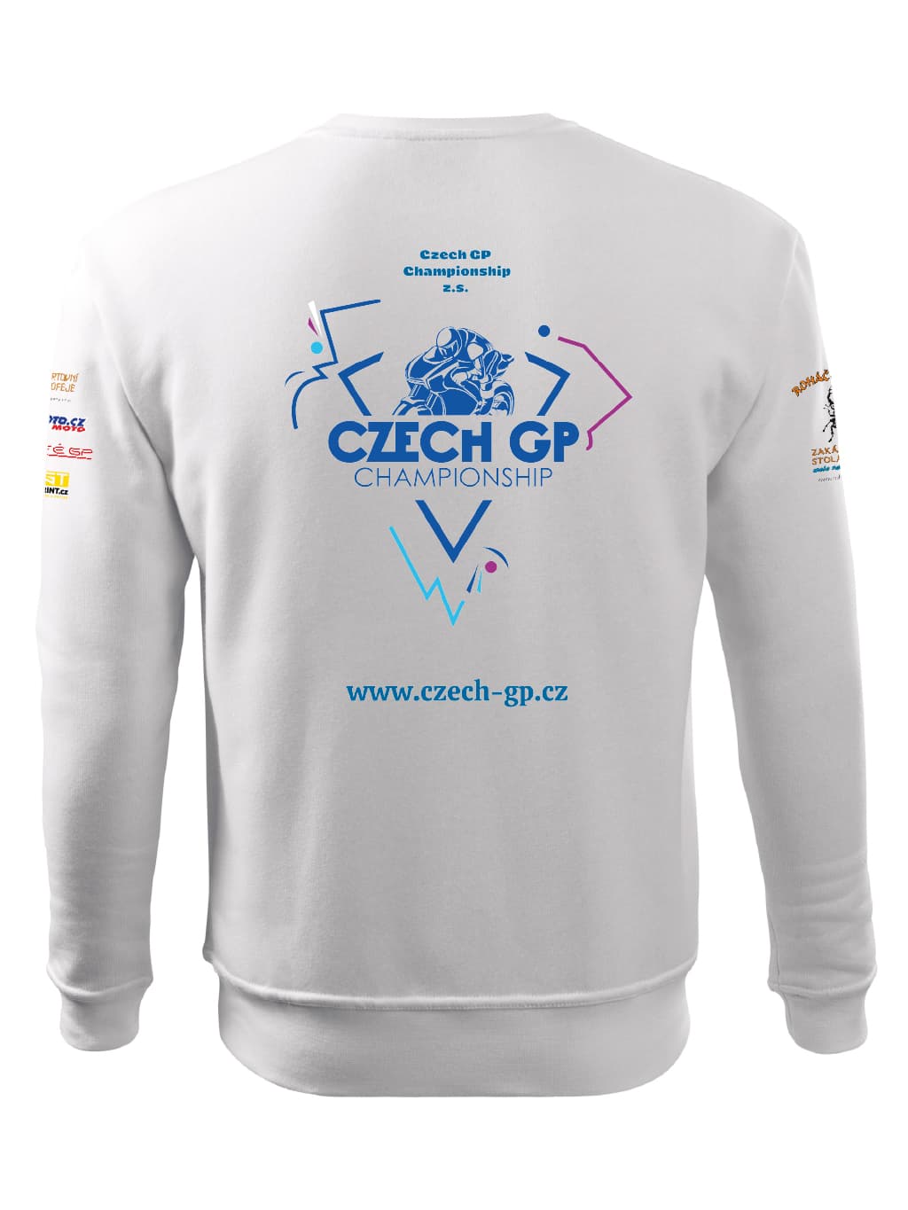 Unisex mikina bez kapsy a kapuce Czech GP Championship