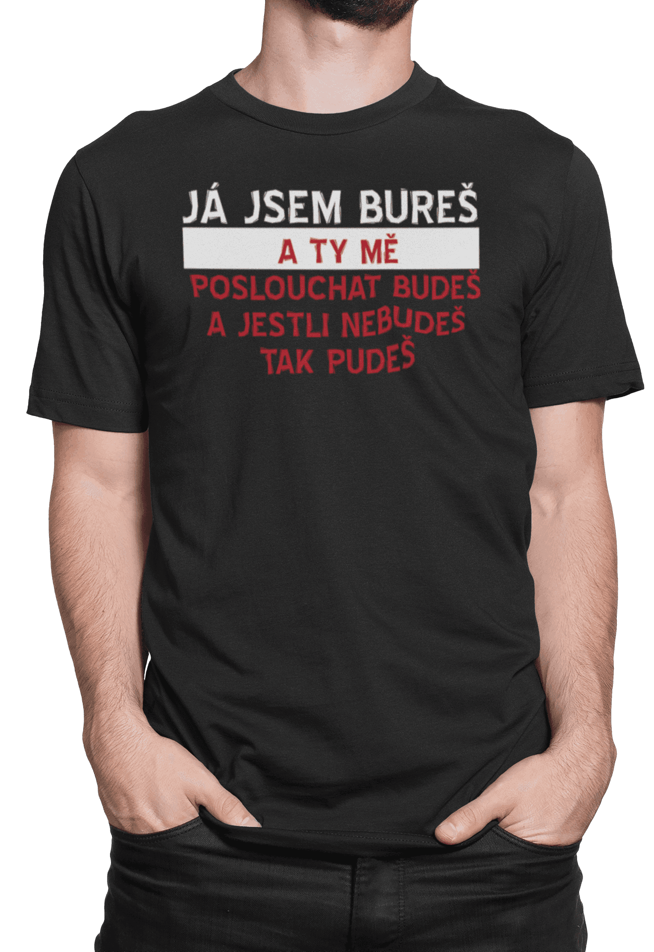 Tričko s potiskem Bureš