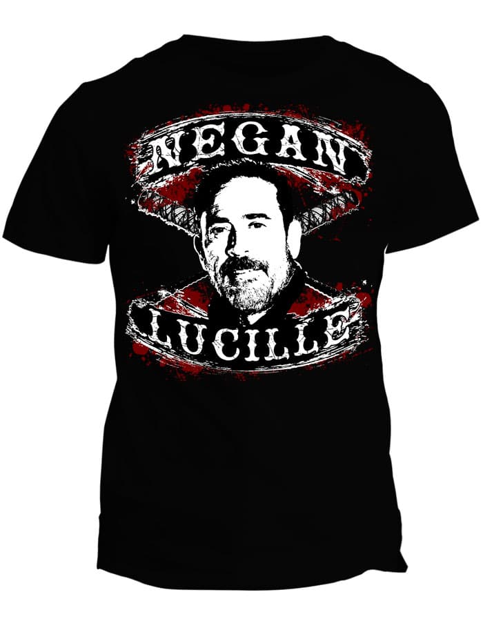 Tričko The Walking Dead - Negan Lucille face