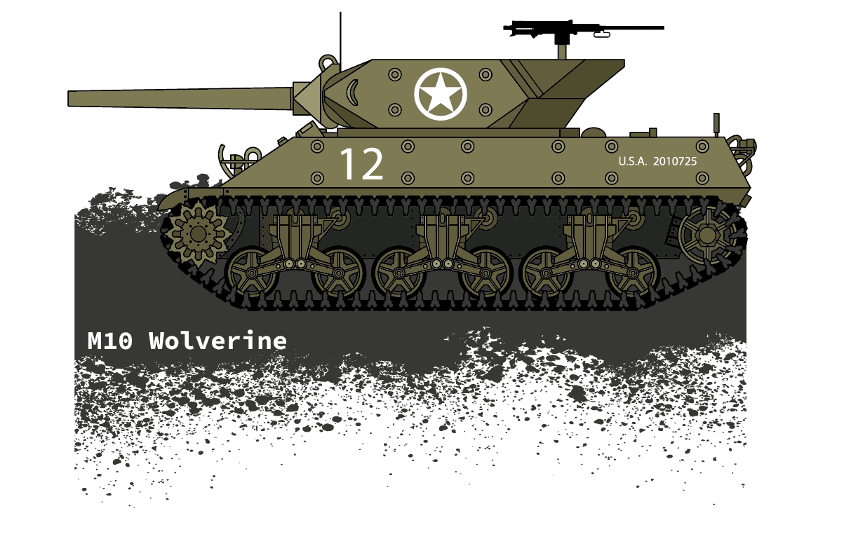 min M10 wolverine tmavy