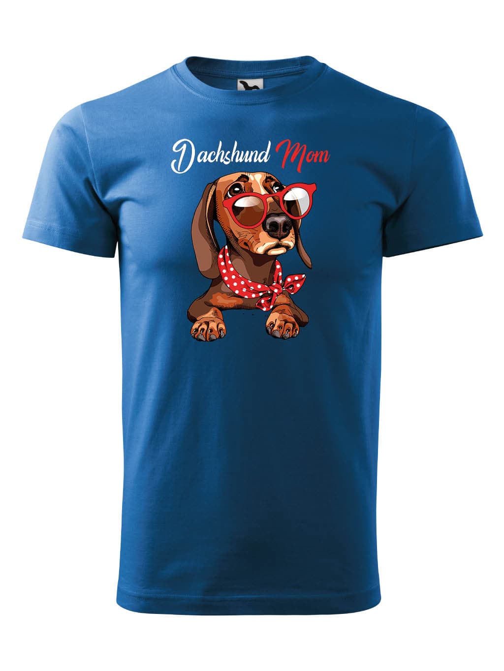 Tričko s potiskem Dachshund mom 2