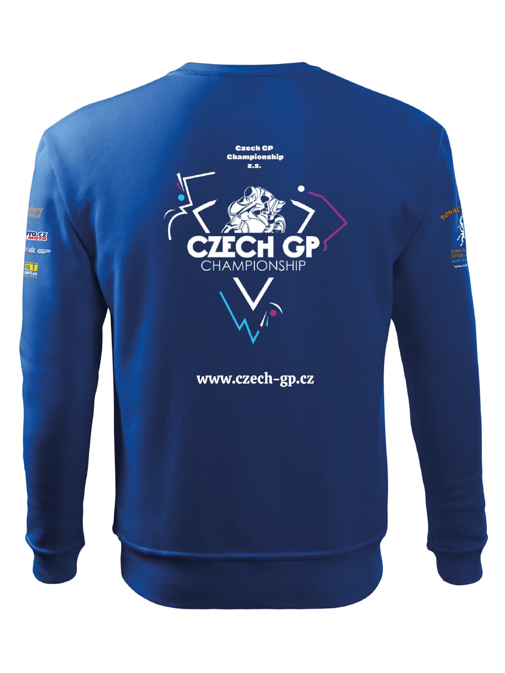 Unisex mikina bez kapsy a kapuce Czech GP Championship