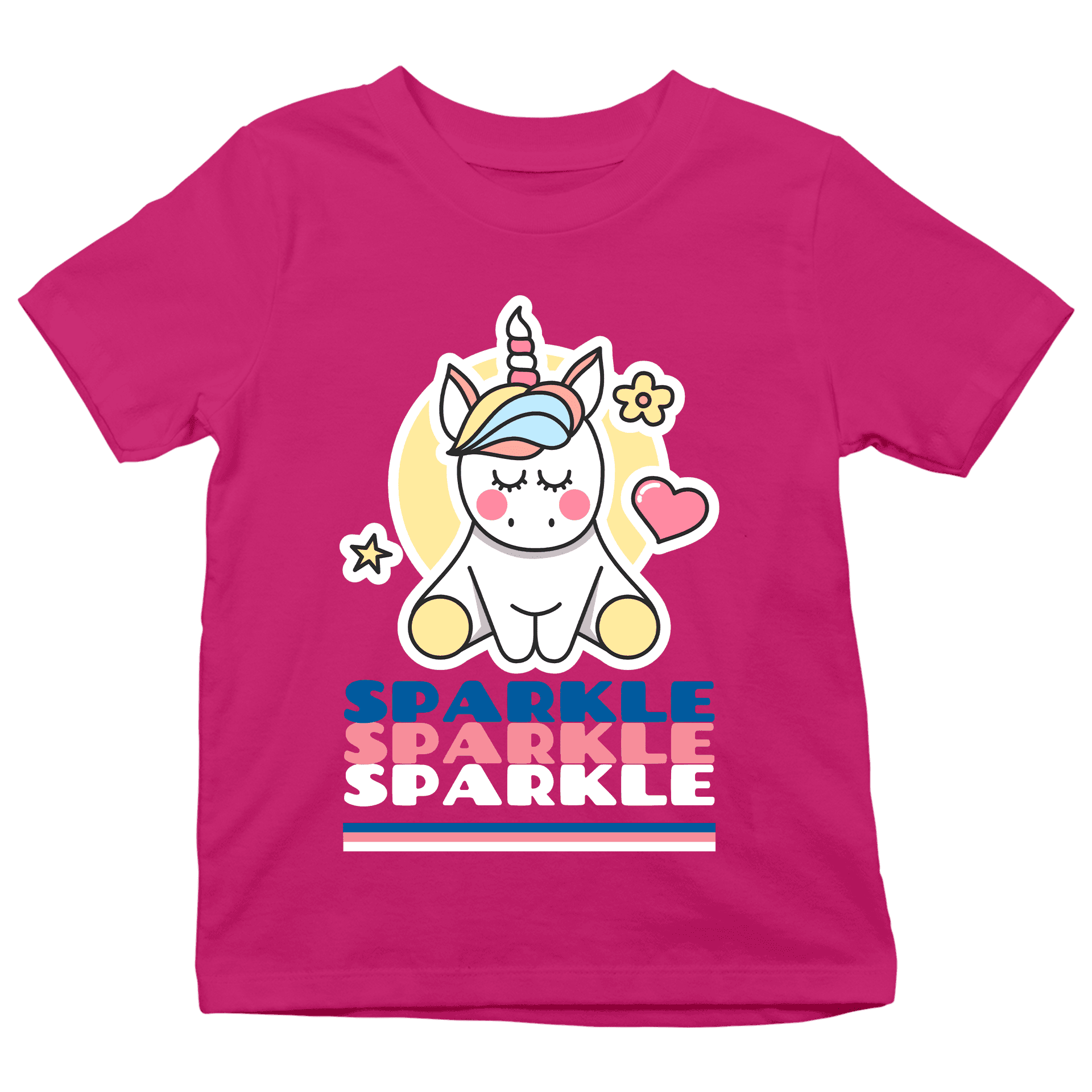 Tričko s potiskem Unicorn