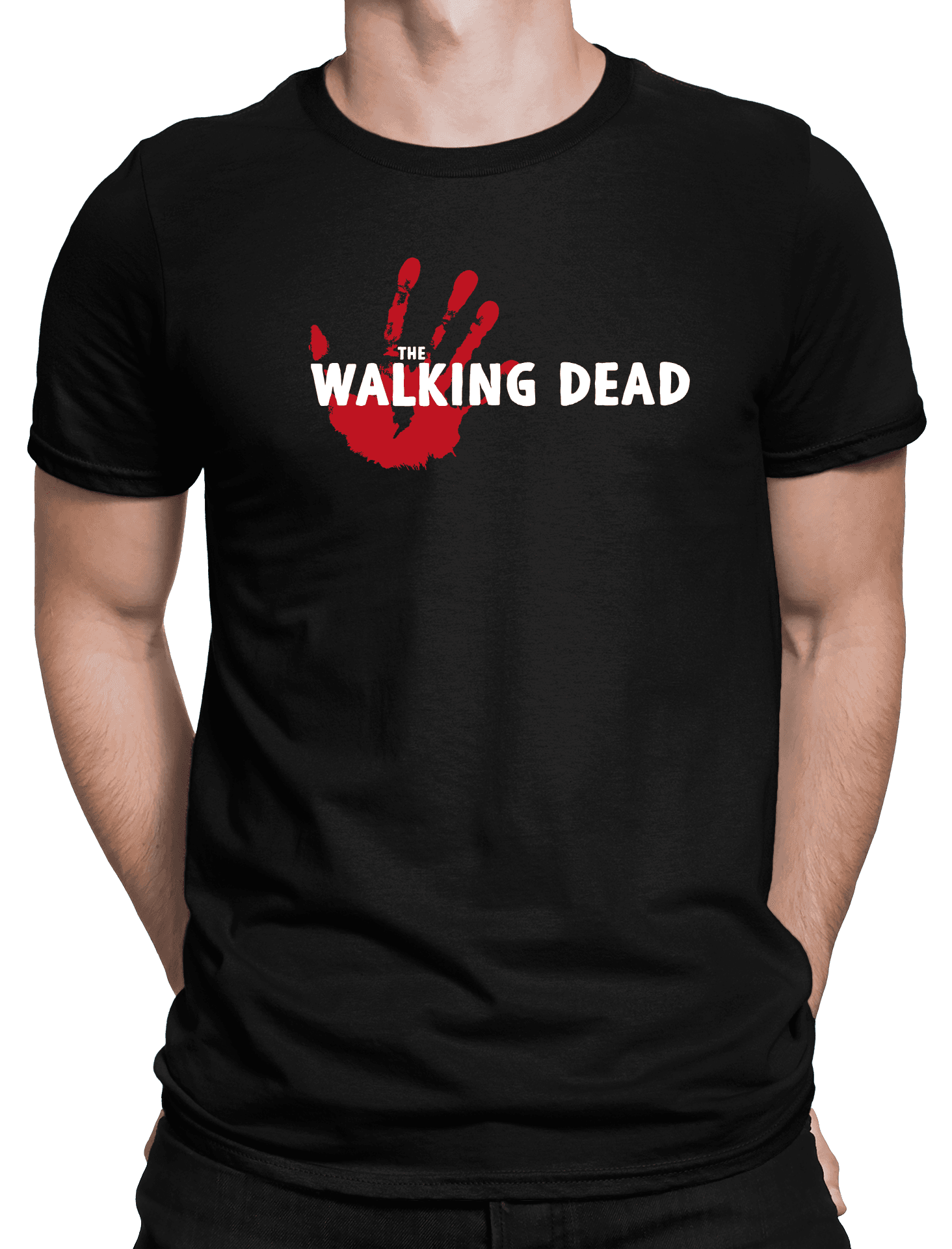 Tričko The Walking Dead - Blood hand