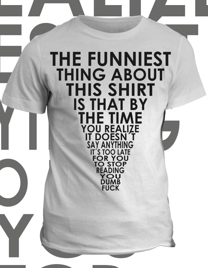Tričko s potiskem Funny Shirt