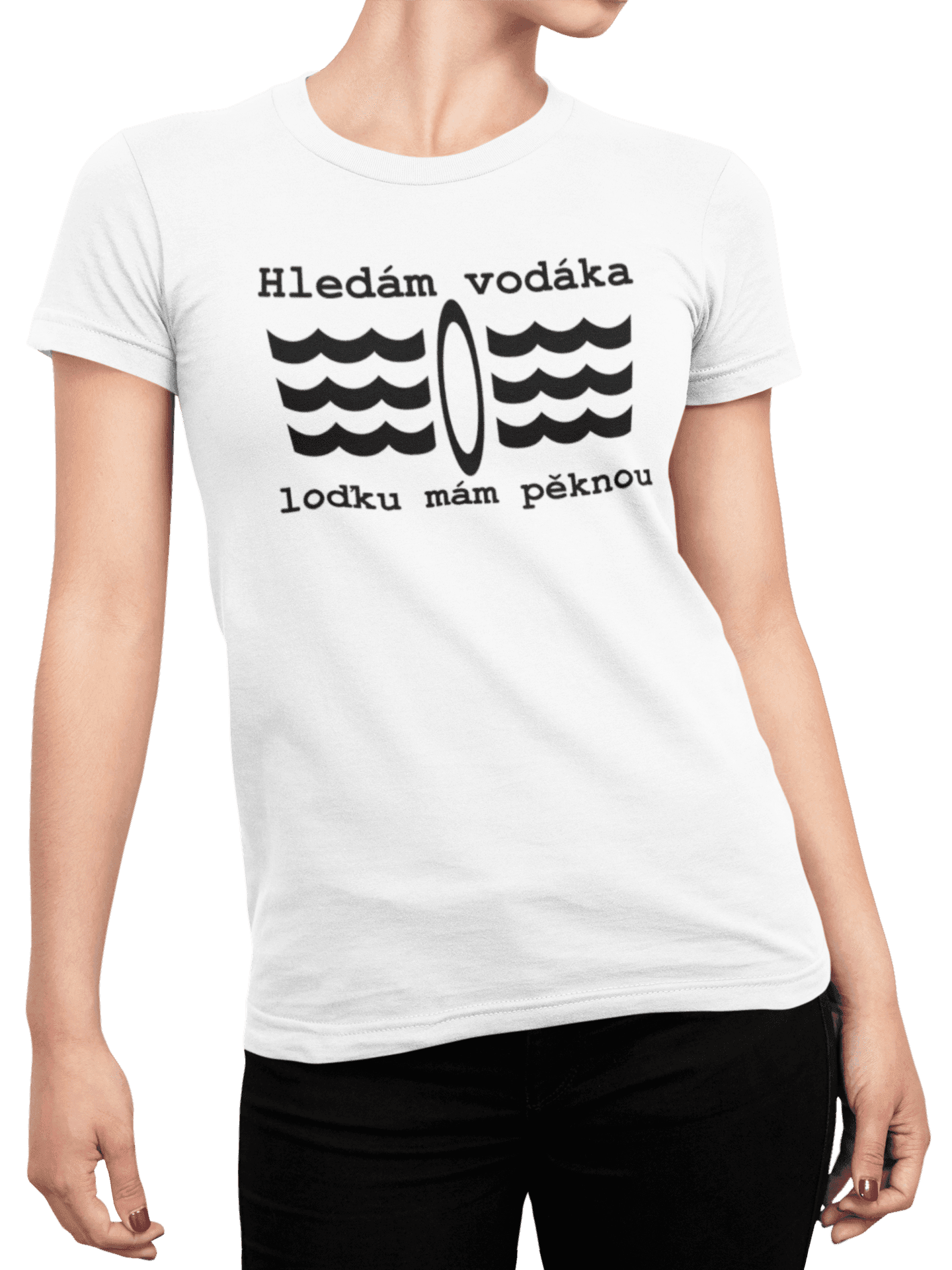 Vodácké tričko Hledám vodáka